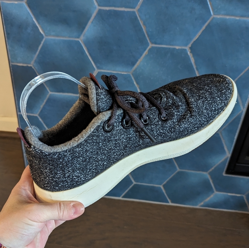Allbirds Wool Runner Mizzles Natural Grey Men's Size 10